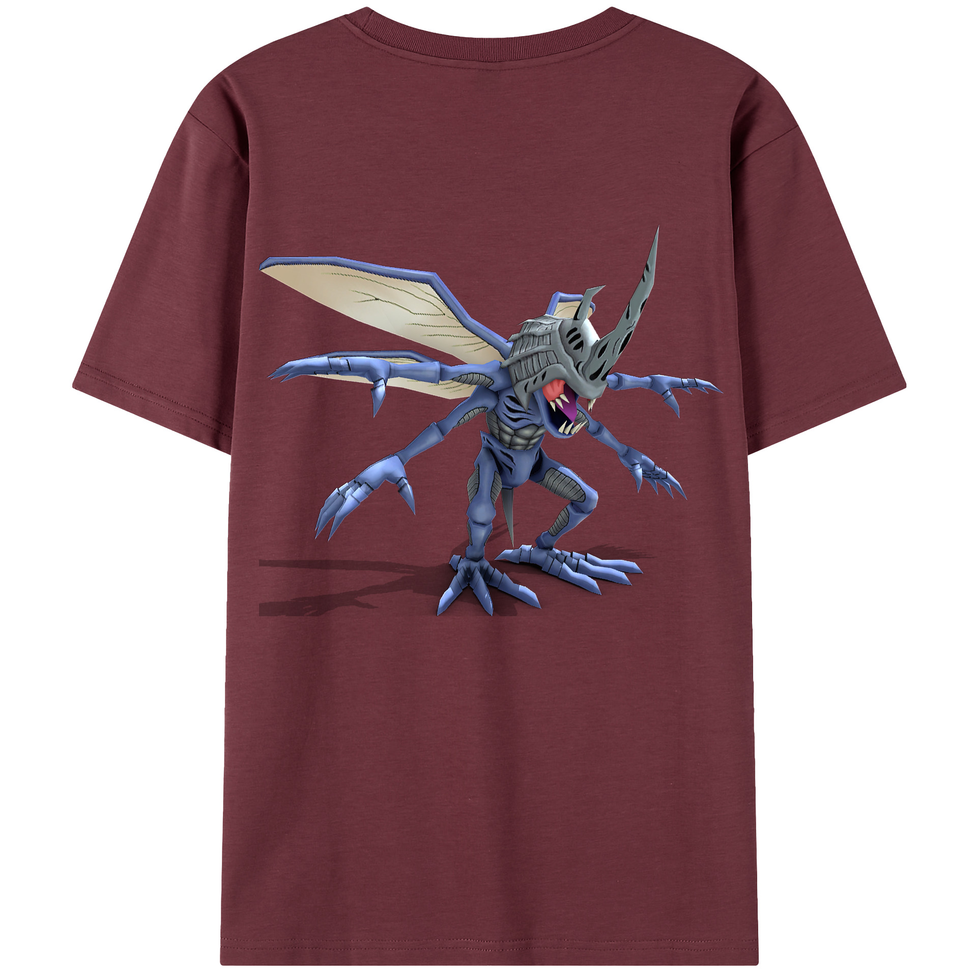 （画像用） Digimon デジタルモンスター/デジモン 綿100％半袖Tシャツ（背面プリント）